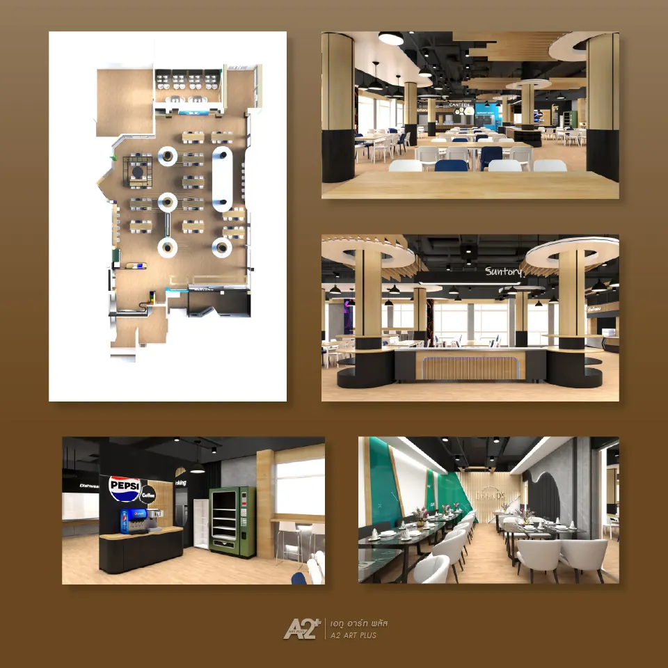 งานตกแต่งภายใน The Canteen @Suntory ภาพที่ 9
