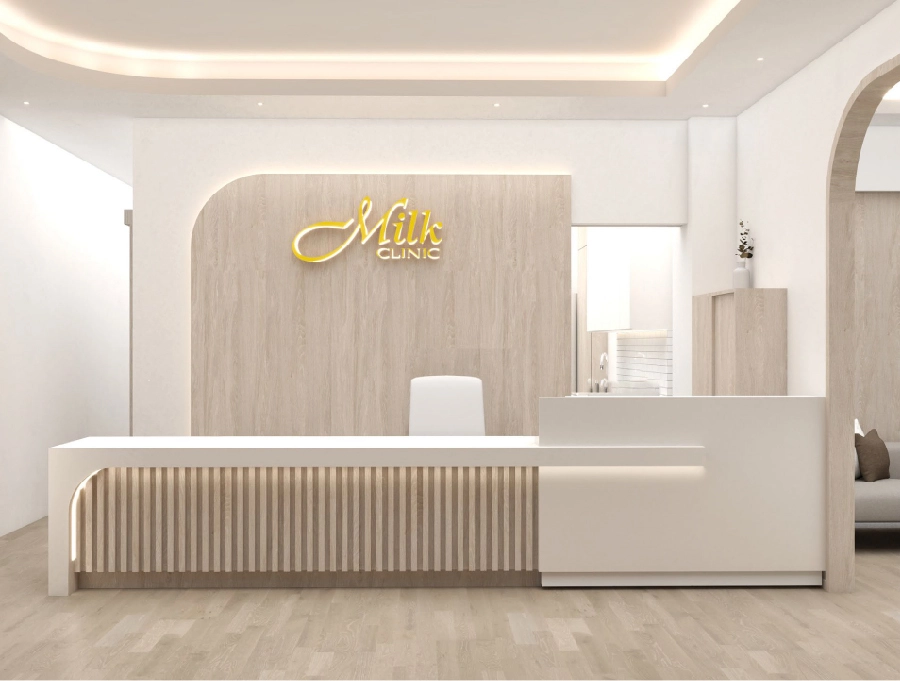 งานตกแต่งภายใน Dr.Milk Clinic