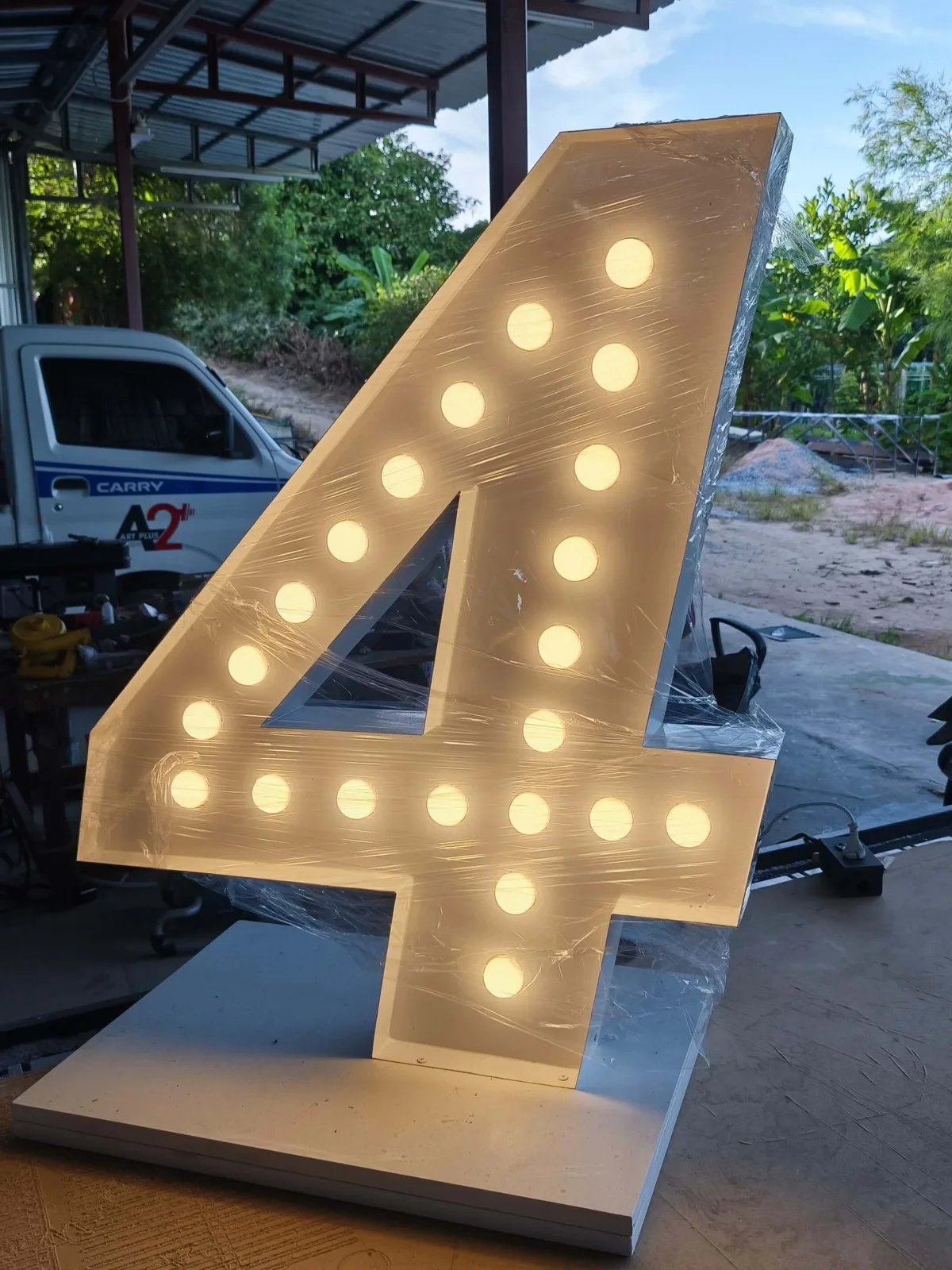 ป้ายไฟ LED ภาพที่ 8